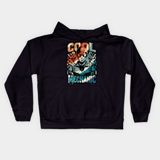 Cool mechanic Kids Hoodie